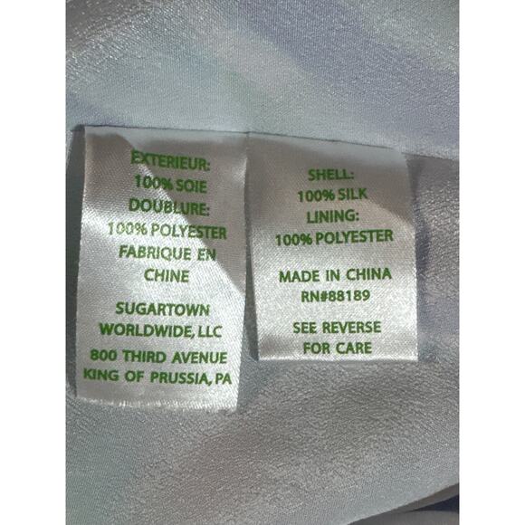 NWT Lilly Pulitzer Jackie Silk Shift Dress Women's Size S Sleeveless 100% Silk - Picture 7 of 8